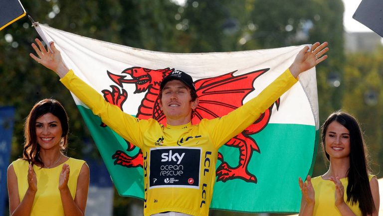 Geraint Thomas still does not come down from his cloud after winning the Tour de France.