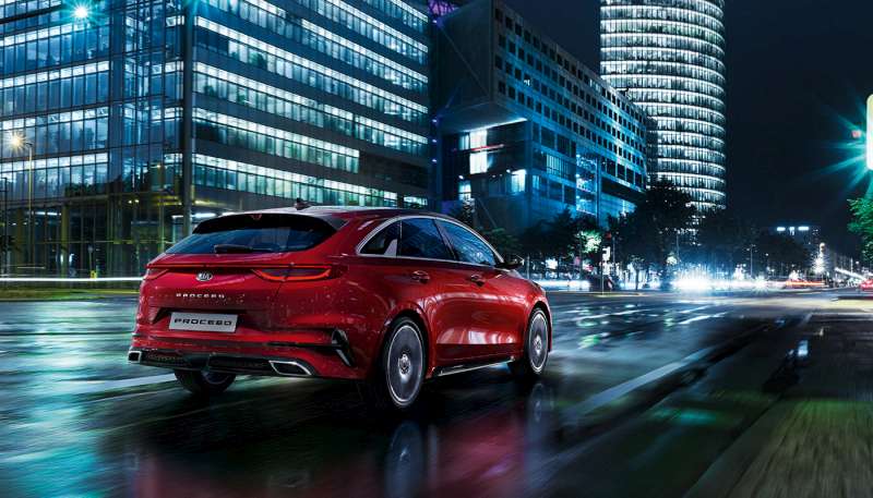 The Kia ProCeed will be available in three engines including a turbo diesel engine.