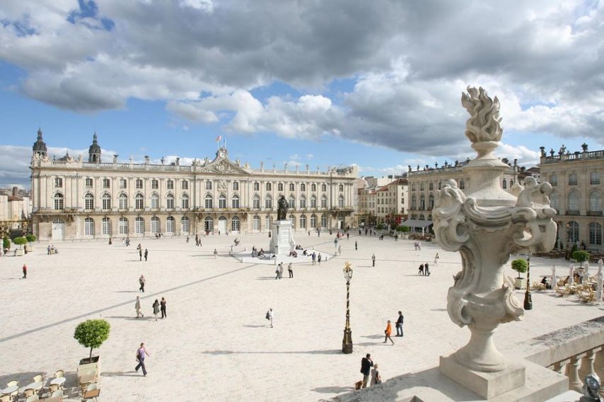 An application will discover eight places in the city of Nancy (Meurthe-et-Moselle). 