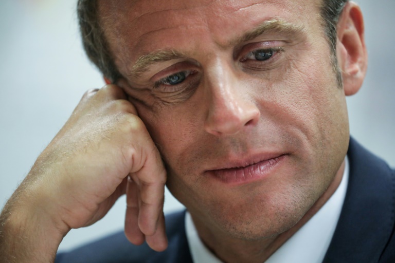 The popularity of President Emmanuel Macron is in Free Fall