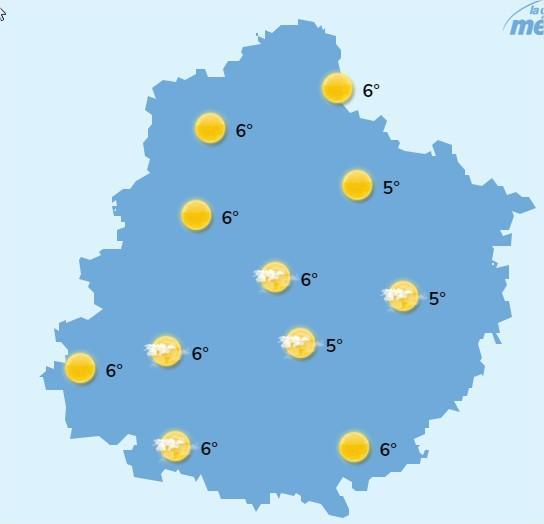 Admittedly, it is cool in Sarthe this Monday, September 24, 2018 but the sun is present.