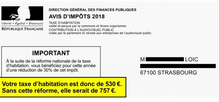 According to En Marche, on the tax notices of October 2018, already 8 out of 10 households have observed a 30% decrease in the housing tax. 