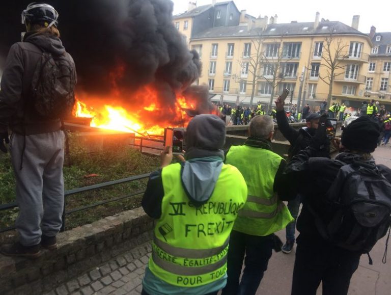 More Yellow Vests protesters in Rouen this weekend