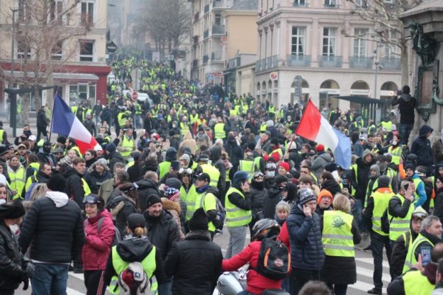 The yellow vests in Rouen is not weakening