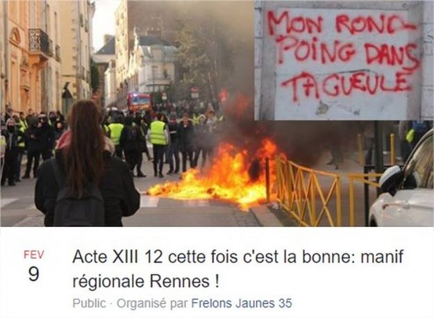 Yellow Vests will be in Rennes this Saturday