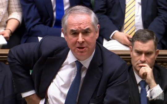 Geoffrey Cox said the legal risk on her withdrawal agreement remains unchanged