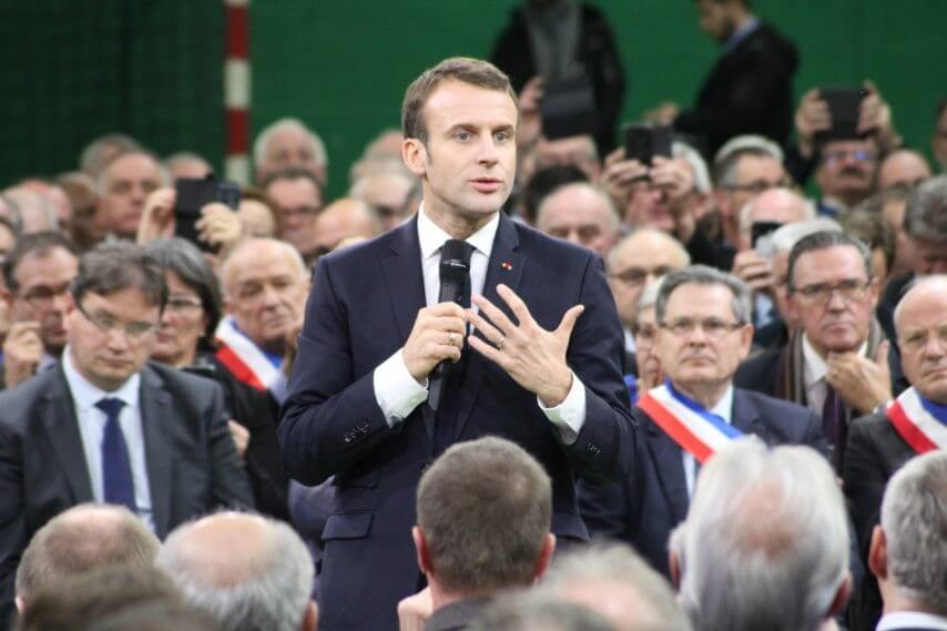 Emmanuel Macron is in Saint-Brieuc this Wednesday, April 3, his second presidential visit in a few months.