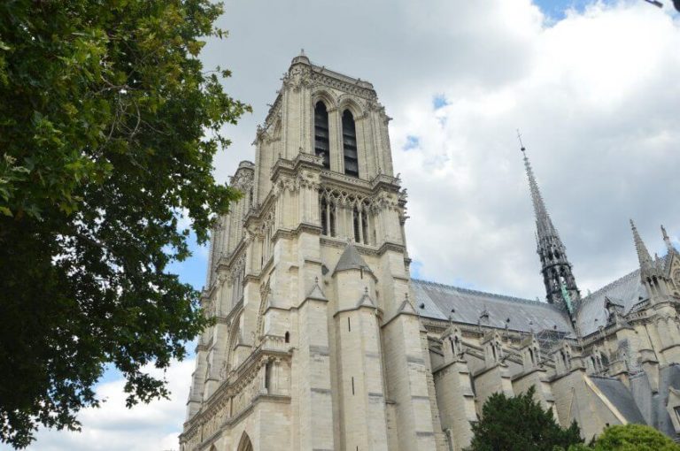 The Notre-Dame cathedral of Paris, in June 2018.