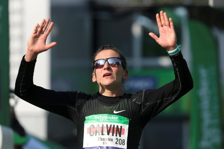 Marathon runner Clémence Calvin has been suspended again