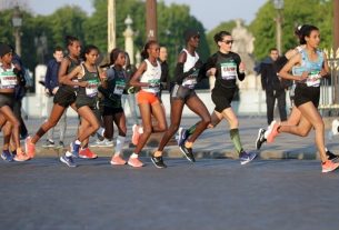 Clemence Calvin beats French Record in French Marathon