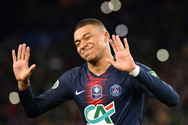 PSG striker Kylian Mbappé