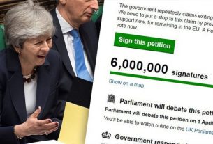 Petition to revoke Article 50 and stop Brexit hits 6,000,000 signatures