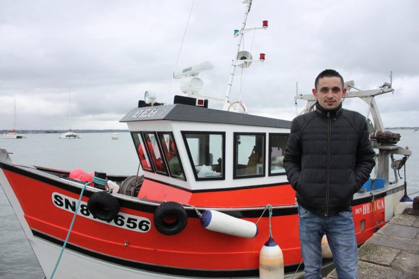 The youngest fisherman in Le Croisic