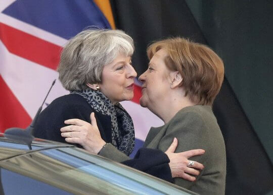 Theresa May meeting Angela Merkel to discuss Brexit