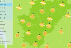 The weather in the Charente will be a little bit warmer despite the cloudy sky