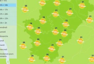 A cloudy sky but rising temperatures in the Charente