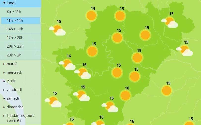 A return of the good weather to the Charente department