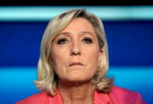 Marine Le Pen party, RN, lead the polls for the European Elections