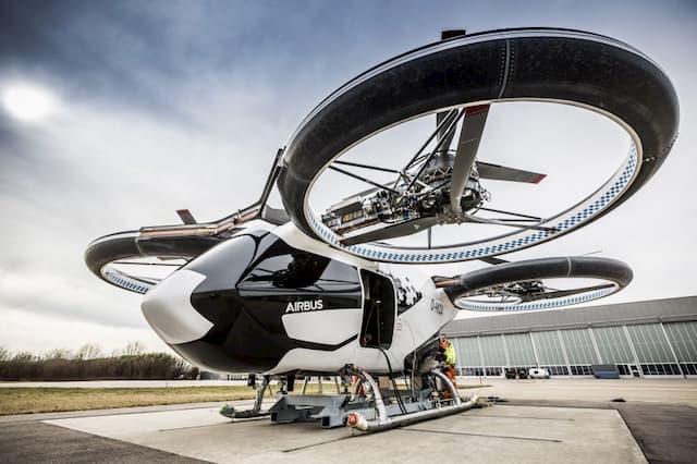 A partnership was signed between Airbus and the RATP group to study the integration of flying vehicles in urban transport.