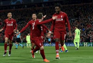 Liverpool beat Barcelona in the Semi Finals of the Champions League