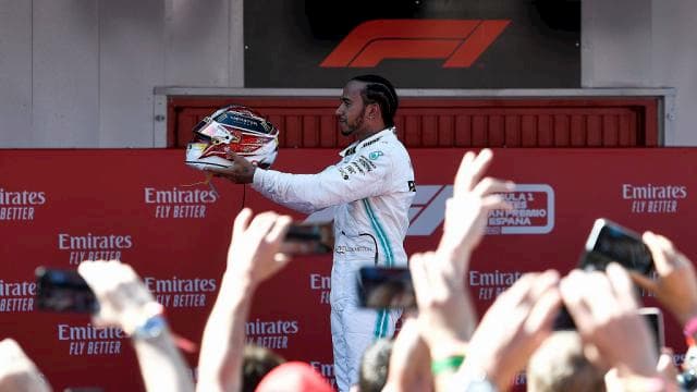 Lewis Hamilton wins the Formula 1 Spanish Grand Prix