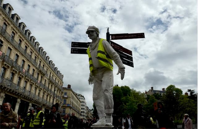 A demonstration of yellow vests should be held in downtown Toulouse, Saturday, May 11, 2019, for Act 26