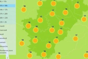 The weather in Charente will be nice but cool