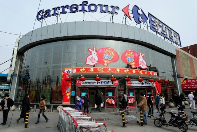 The Carrefour Group will leave China