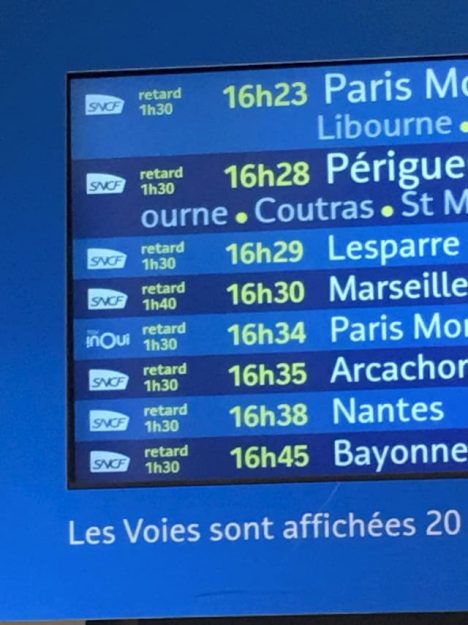 Trains delayed at Bordeaux station following bomb threat