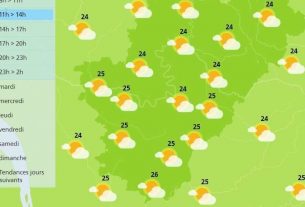 After the heat of the weekend, it will be cooler today in the Charente (