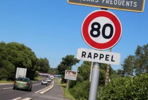 The maximum speed allowed on secondary roads will not be raised to 90 km/h in Loire-Atlantique