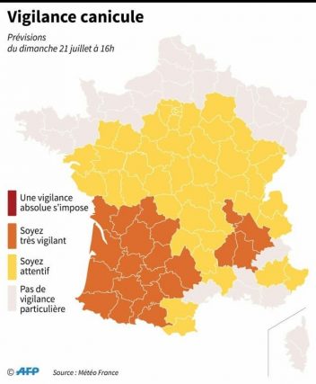 A new heat wave expected across France