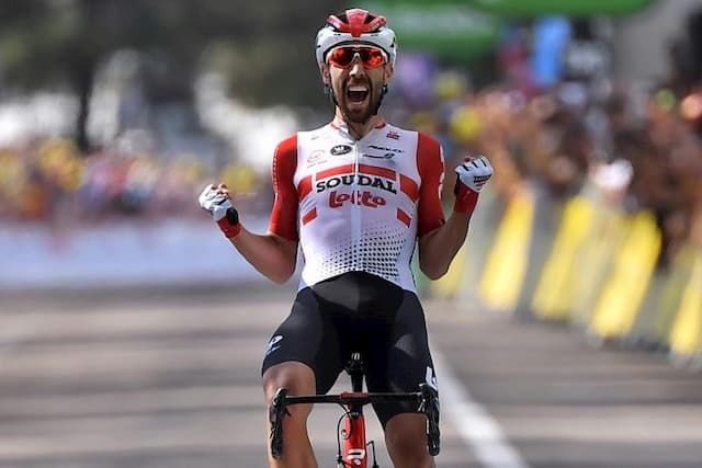 Tour de France: Thomas De Gendt wins the 8th stage, Julian Alaphilippe takes over the yellow jersey