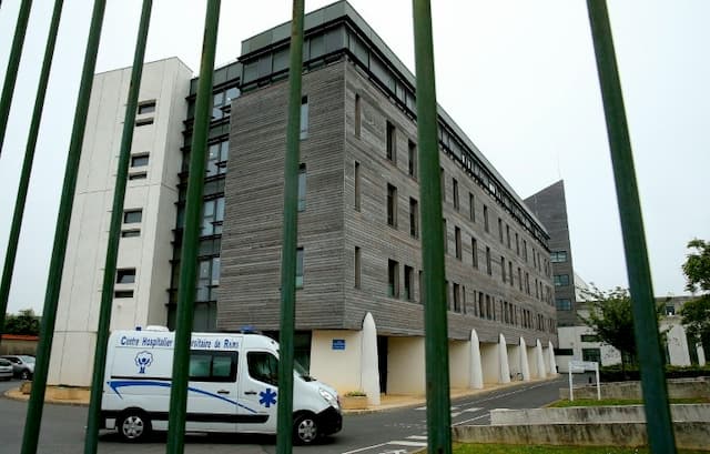 The Sevastopol hospital where Vincent Lambert was kept alive on May 20, 2019 in Reims.