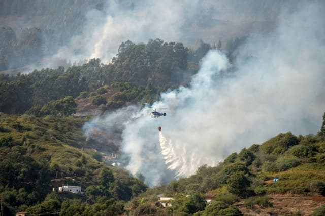 10,000 hectares ravaged by fire in the Canaries