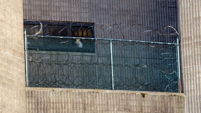 The Metropolitan Correctional Center in New York, where Jeffrey Epstein was detained, August 10, 2019. 