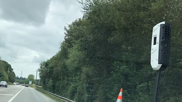 The radar was installed in the direction Plouay-Lorient, along a road limited to 80 km / h.