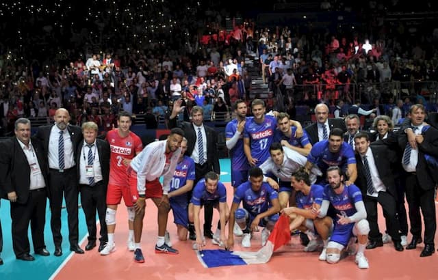 France beat Italy in Euro Volleyball in Nantes