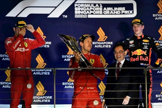 Singapore F1 Grand Prix: Vettel's first win in 23 race