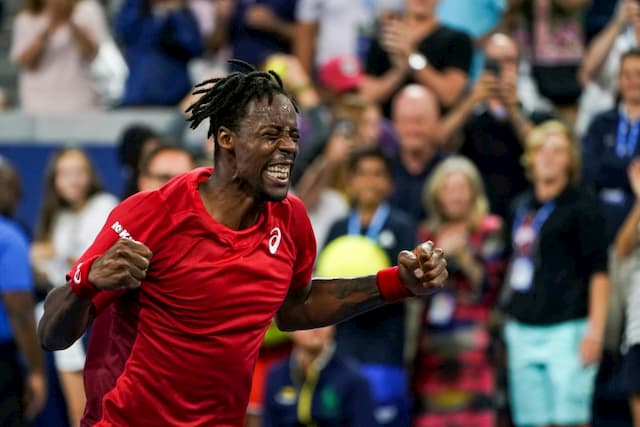 US Open: Gael Monfils qualified for the round of 16