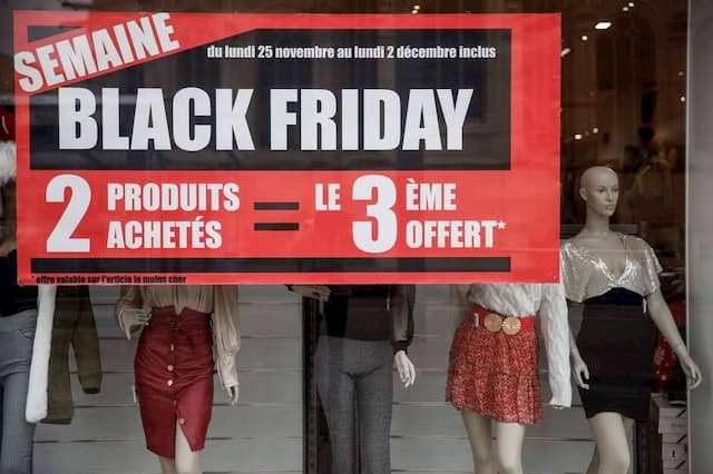 Black Friday set a new sales record in France and the United States
