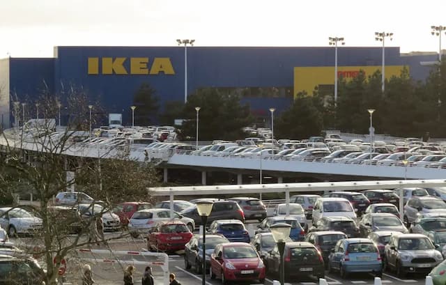 The Ikea store in Saint-Herblain-Atlantis, near Nantes