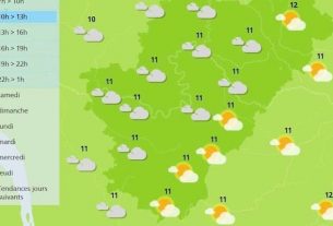 The weather in Charente will see the sun coming back