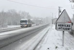 Nine departments on Orange Alert for snow and ice