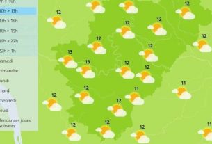 The weather in Charente will be nice today, despite the clouds