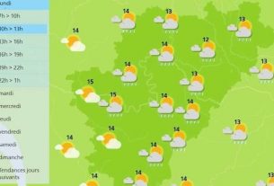The weather in Charente will start with wind and rain, but should improve this afternoon
