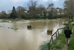 Calvados, Eure-et-Loir and Tarn-et-Garonne also on orange alert for flooding