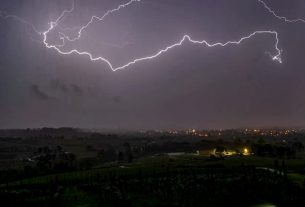 Thunderstorms are expected between 3 p.m. and 9 p.m. in Nouvelle-Aquitaine, Friday, April 24, 2020.
