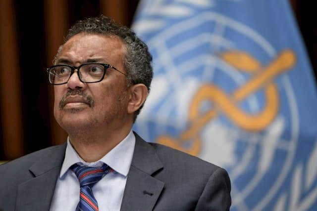 WHO Director-General Tedros Adhanom Ghebreyesus on July 3, 2020 in Geneva. 