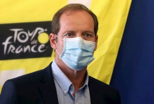 Tour de France director Christian Prudhomme will present the anti-Covid health measures for the 2020 edition on August 19, 2020 in Nice.